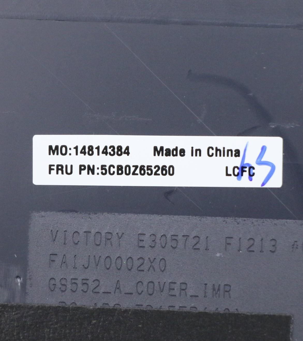 Lenovo Cover Lcd Cover L 81Wr Ab T 1M - 5CB0Z65260