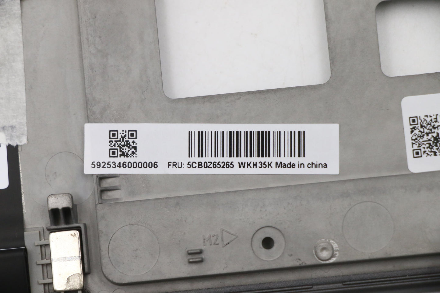 Lenovo Cover Upper C 81Xe Blkb_Uk - 5CB0Z65265