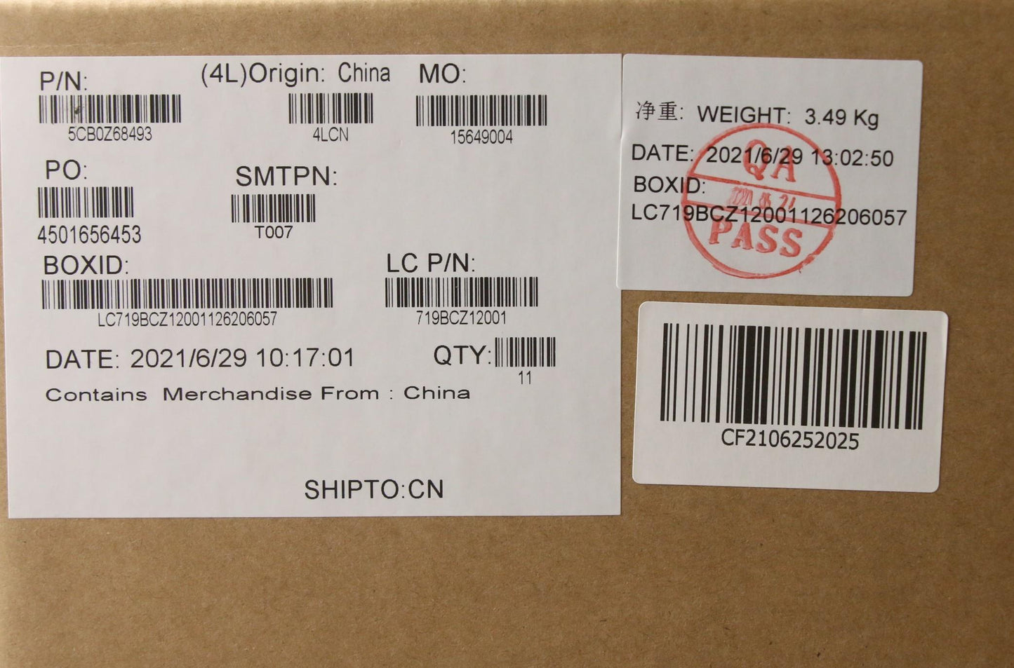 Lenovo Cover Lower Case L 82Bg Sbk - 5CB0Z68493