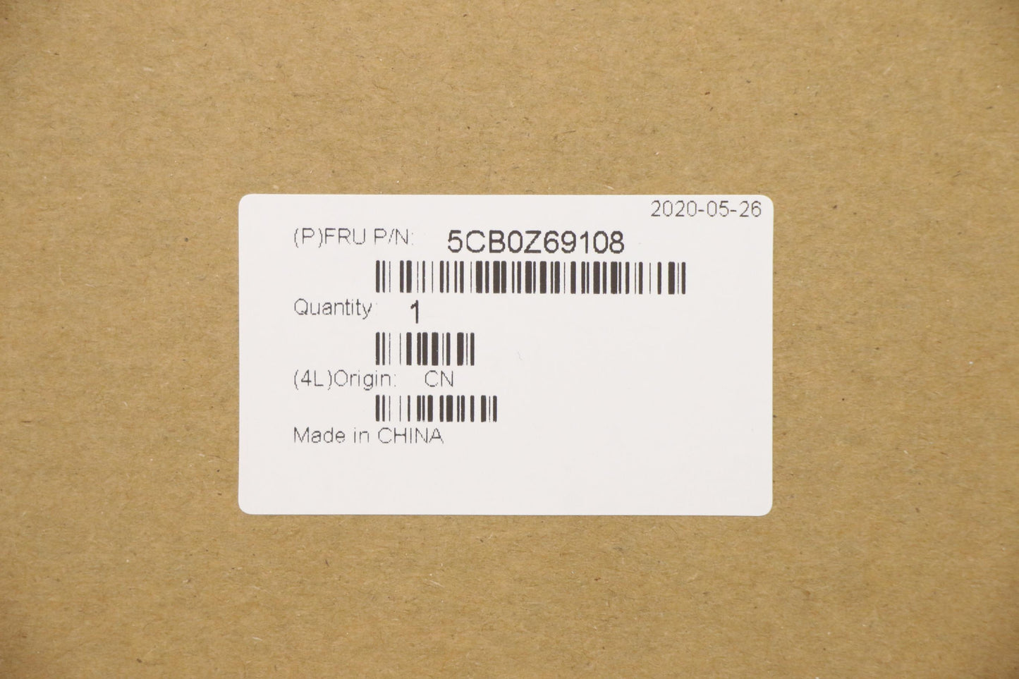 Lenovo UHD LCD Cover Sub Assembly for T15 - 5CB0Z69108