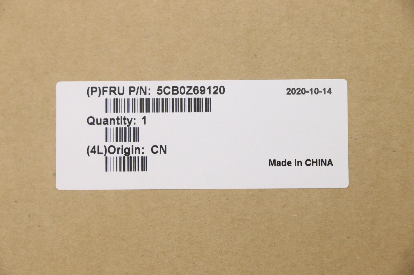 Lenovo P15 UHD A-Cover with IR Sub-Assembly - 5CB0Z69120