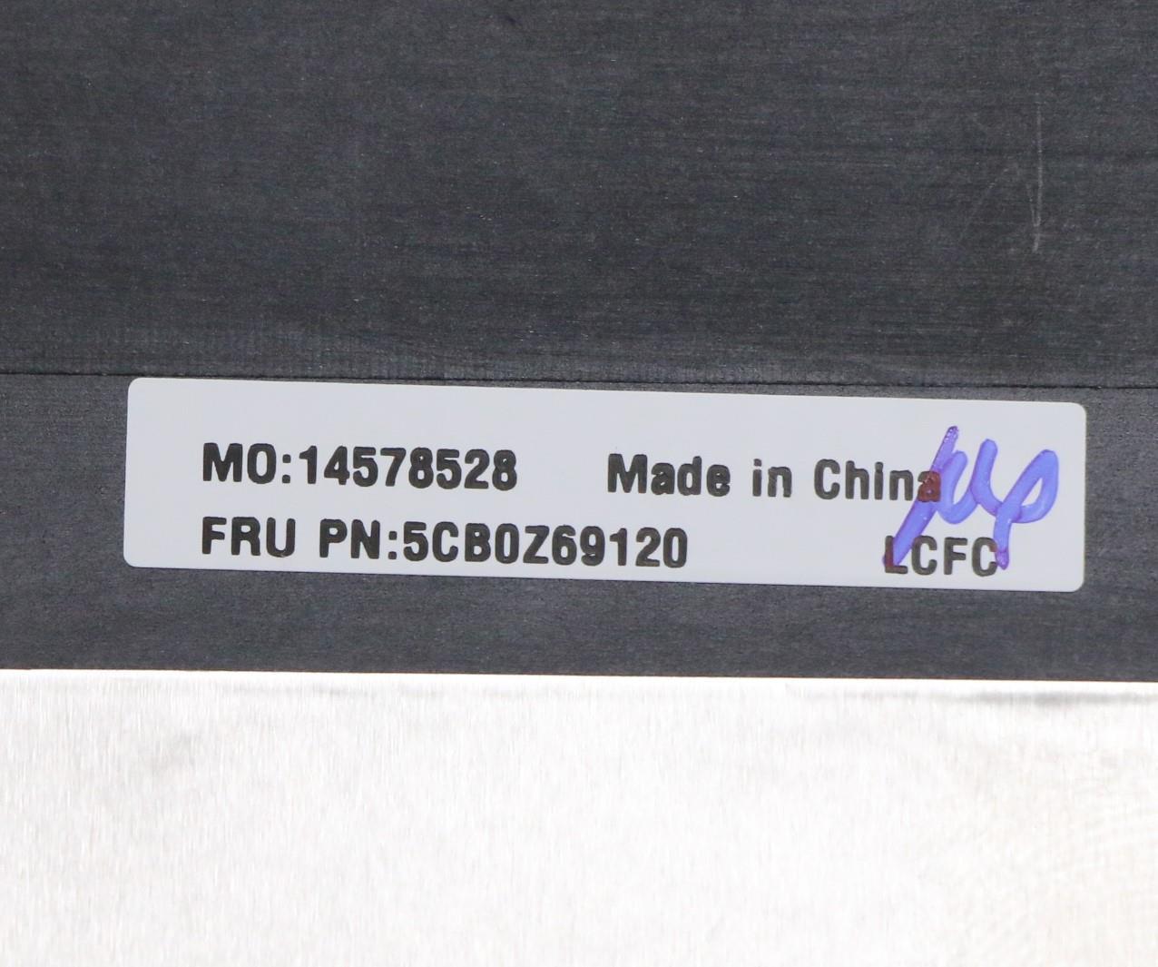 Lenovo P15 UHD A-Cover with IR Sub-Assembly - 5CB0Z69120