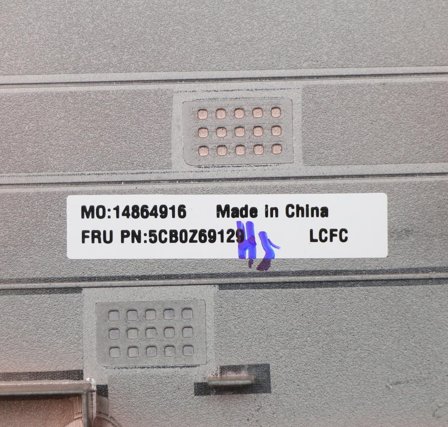 Lenovo Cover Fru Cover P17 D Cover E - 5CB0Z69129