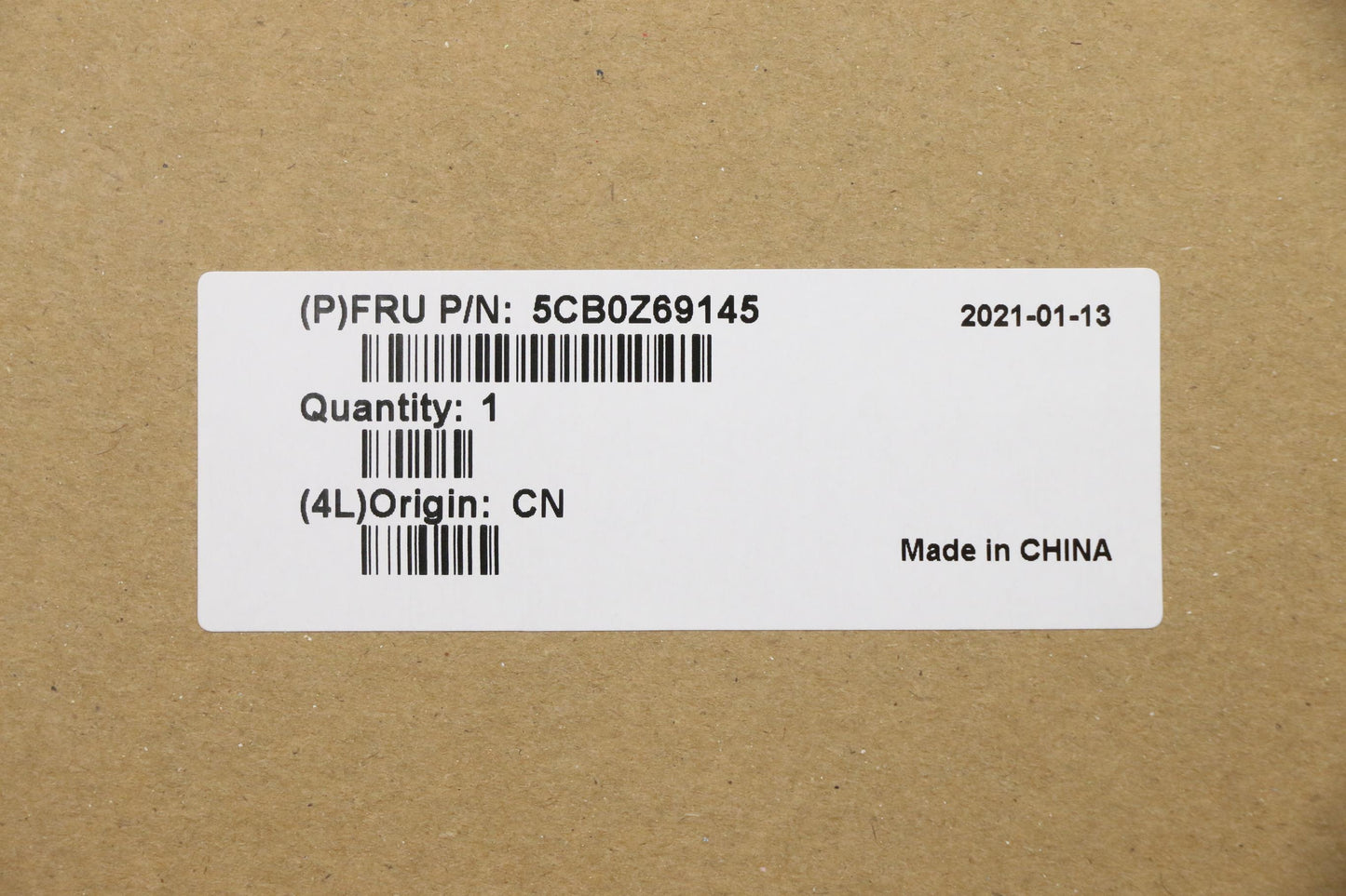 Lenovo Cover A Cover PL TN SUB ASSY BK - 5CB0Z69145