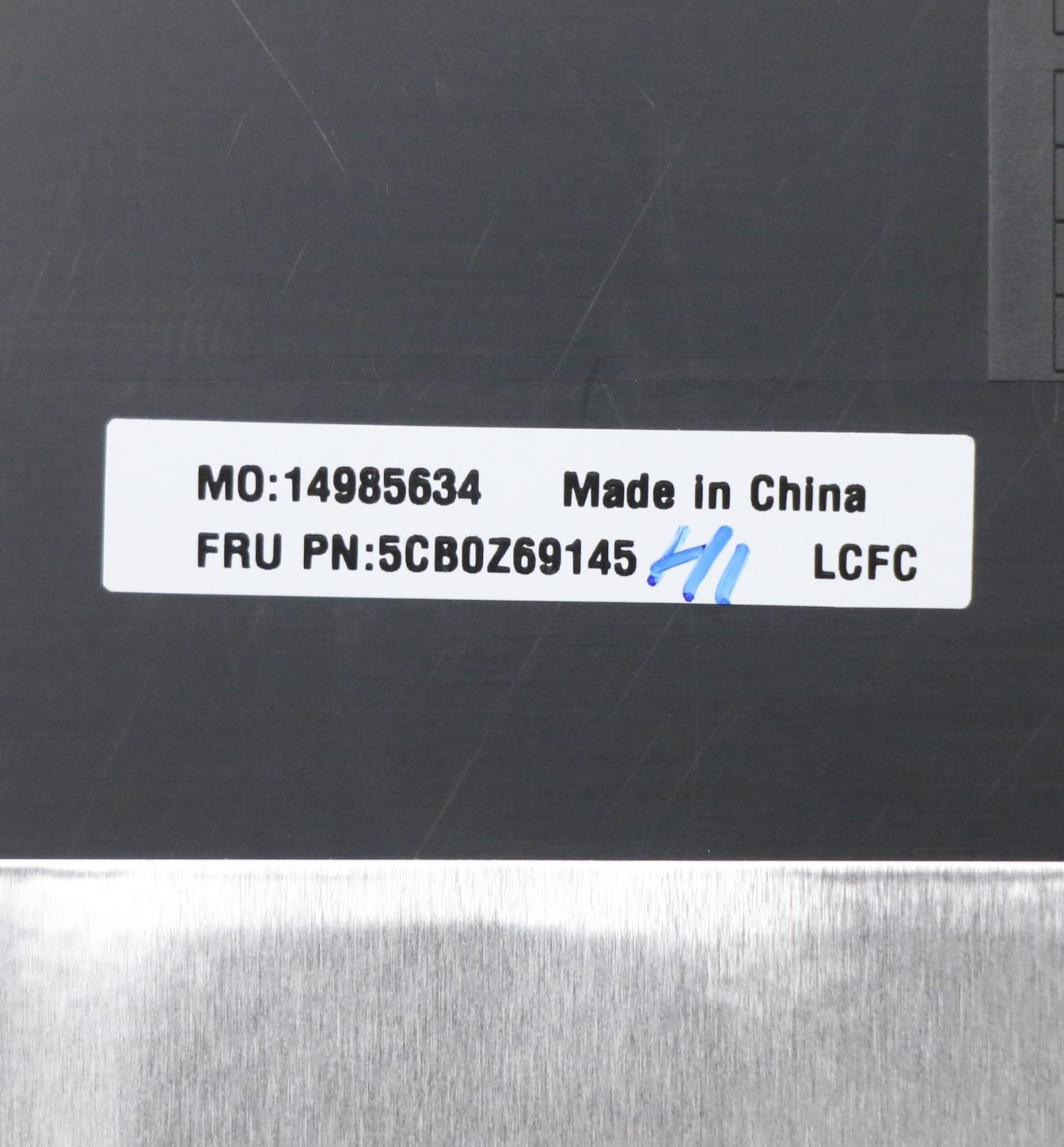 Lenovo Cover A Cover PL TN SUB ASSY BK - 5CB0Z69145
