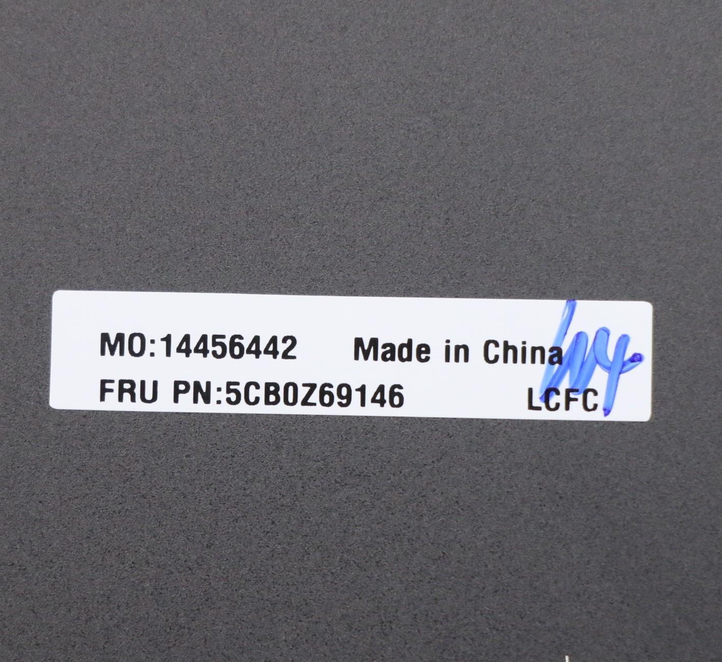 Lenovo Cover Fru Cover A_Cover_Assy_B - 5CB0Z69146