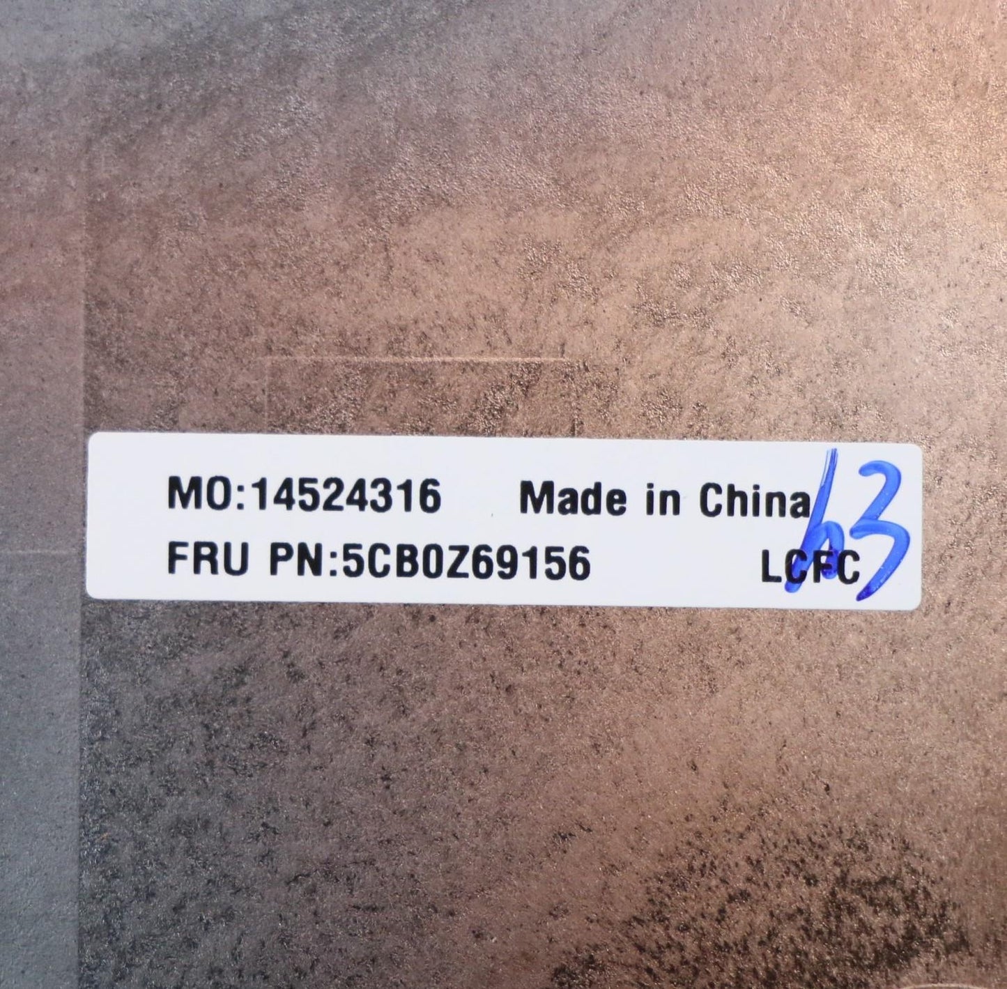 Lenovo Cover Fru T15_D_Cover_Sub_Assy - 5CB0Z69156