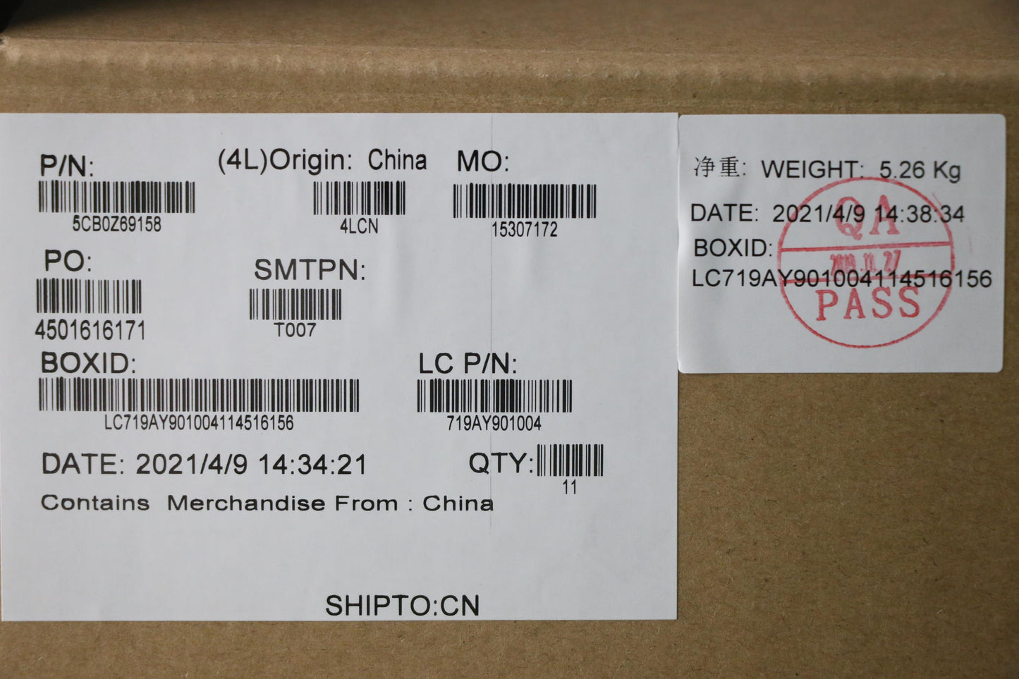 Lenovo Cover Fru T15_D_Cover_Sub_Assy - 5CB0Z69158