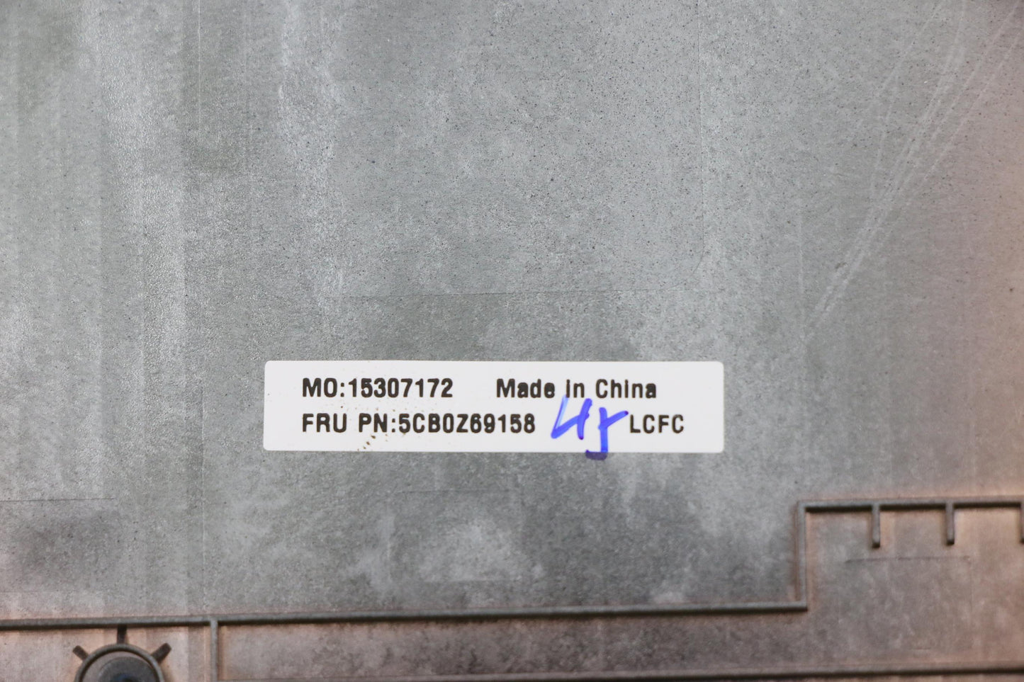 Lenovo Cover Fru T15_D_Cover_Sub_Assy - 5CB0Z69158