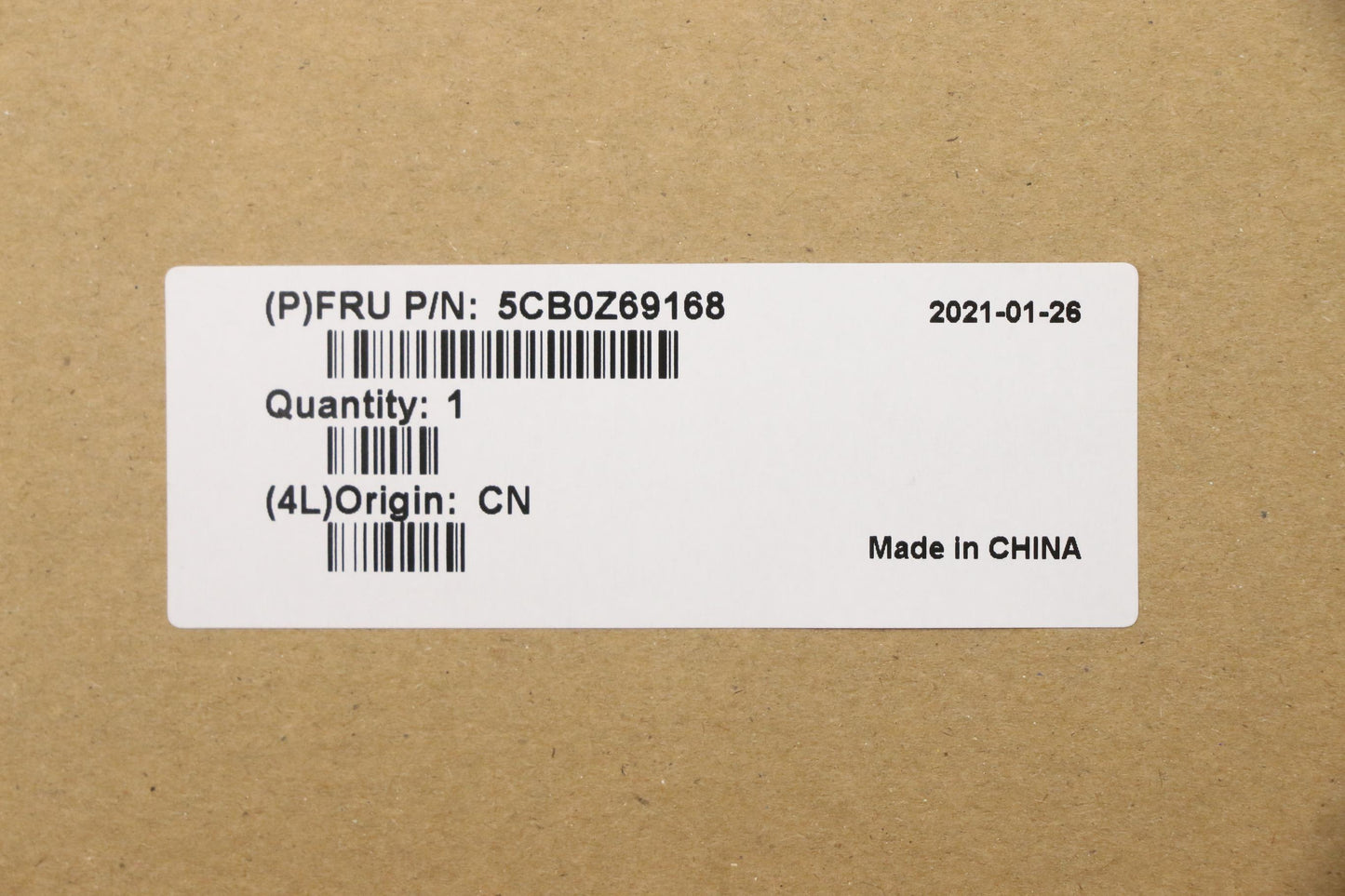 Lenovo Lower Cover, Black - 5CB0Z69168