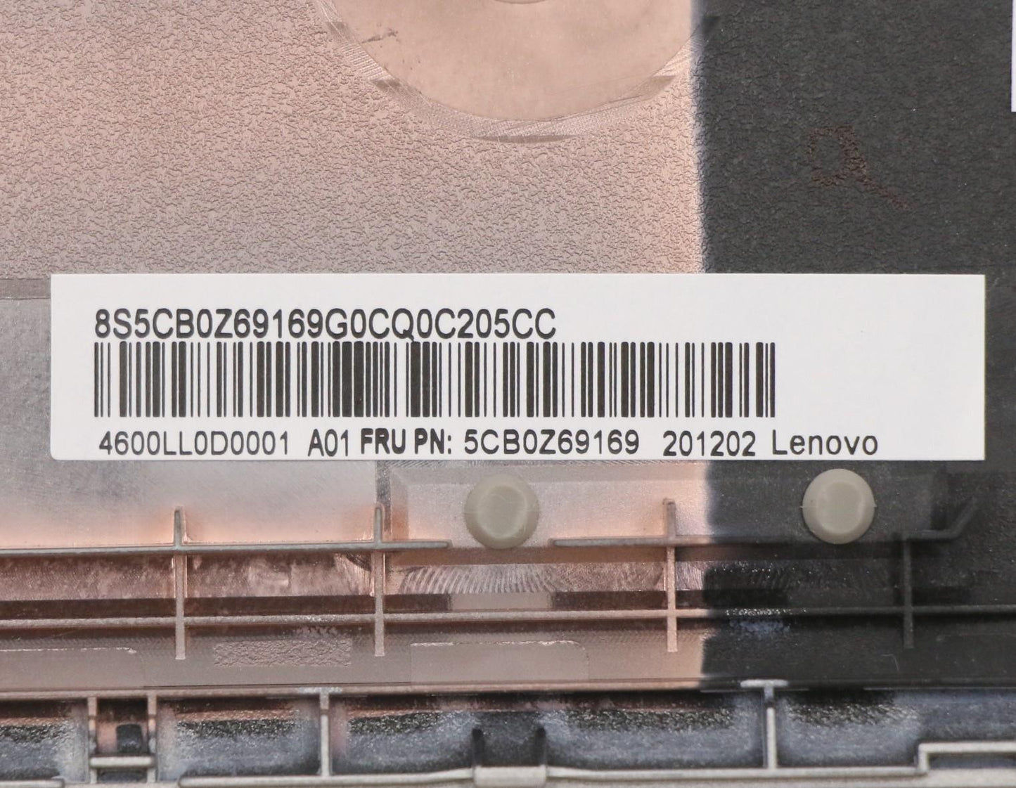 Lenovo Cover Fru Lower Cover Cs Sr Ar - 5CB0Z69169