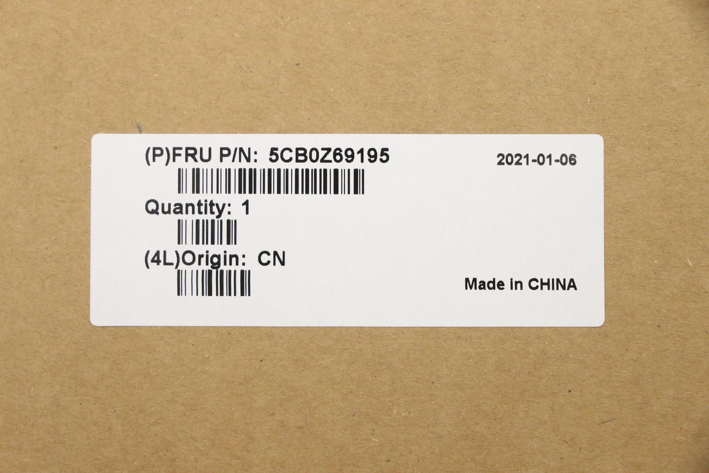 Lenovo Cover Fru D_Cover_Sub_Assy_Tex - 5CB0Z69195