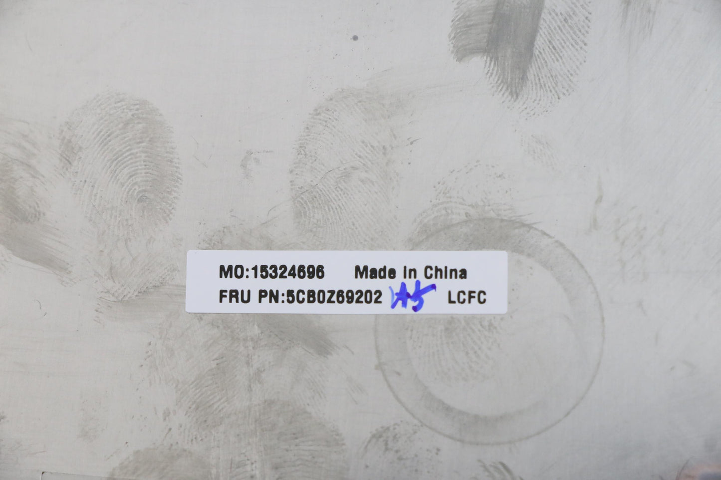 Lenovo Cover Fru D_Cover_Assy_Sr_Pain - 5CB0Z69202