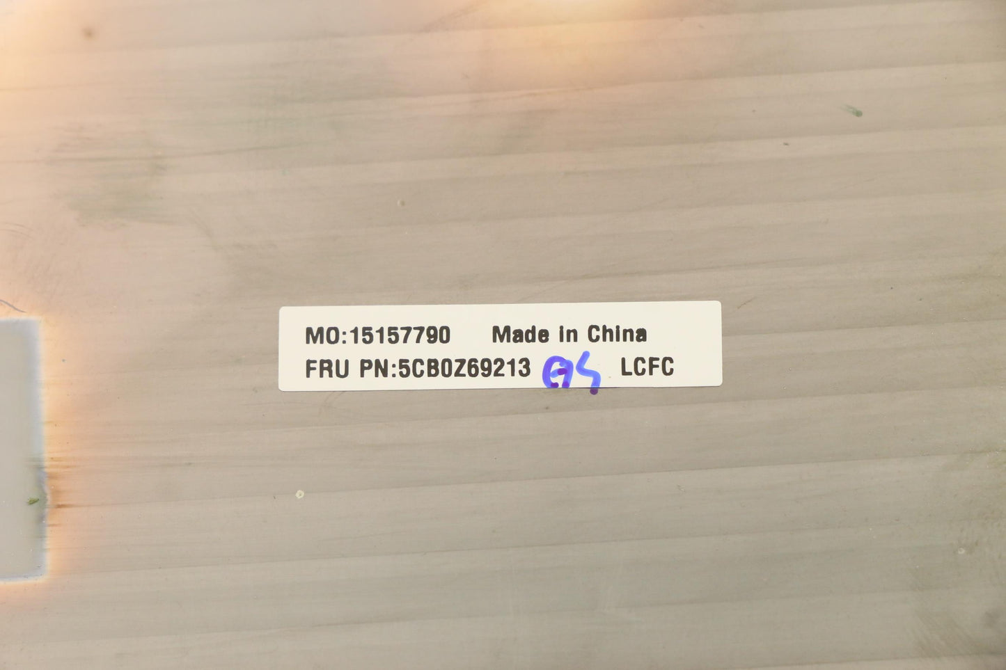 Lenovo Cover Fru D_Cover_Sub_Assy_Pl_ - 5CB0Z69213