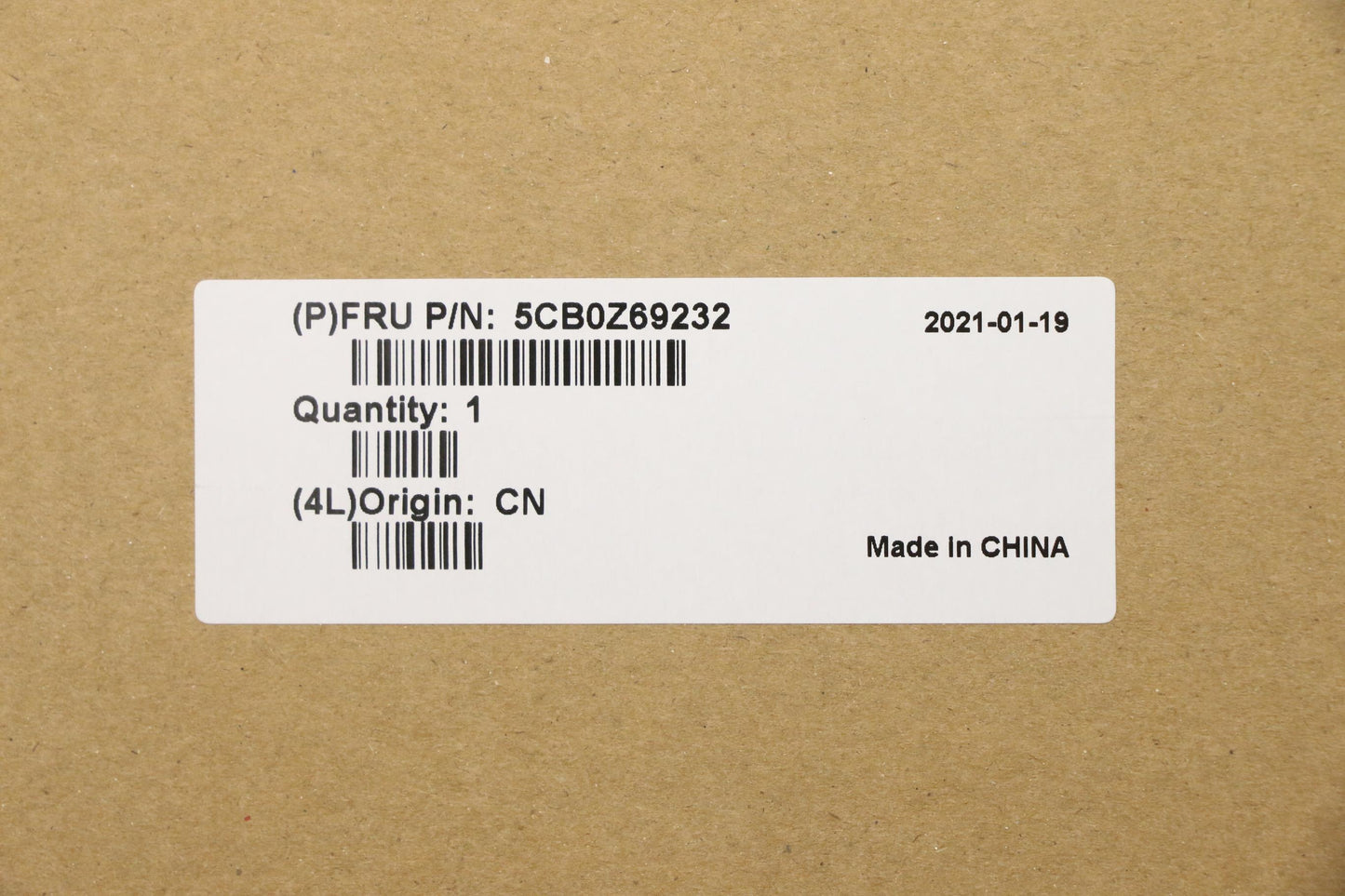 Lenovo Cover Fru Cover_A_Cover_Sub_As - 5CB0Z69232