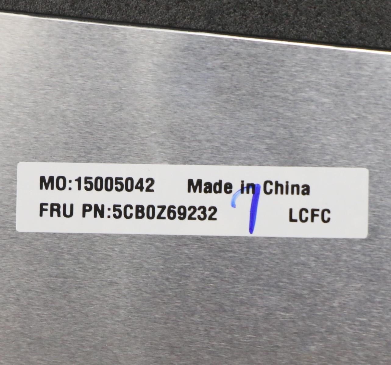 Lenovo Cover Fru Cover_A_Cover_Sub_As - 5CB0Z69232