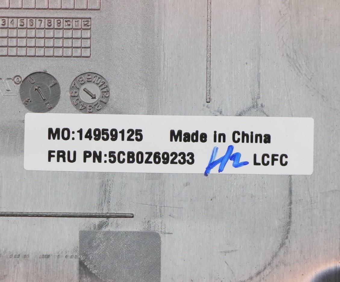 Lenovo C-Cover with Fingerprint Reader and SSD Assembly - 5CB0Z69233