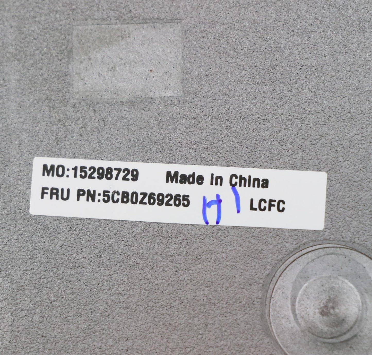 Lenovo Cover Fru T15G2_D_Cov_Bk_Am_As - 5CB0Z69265