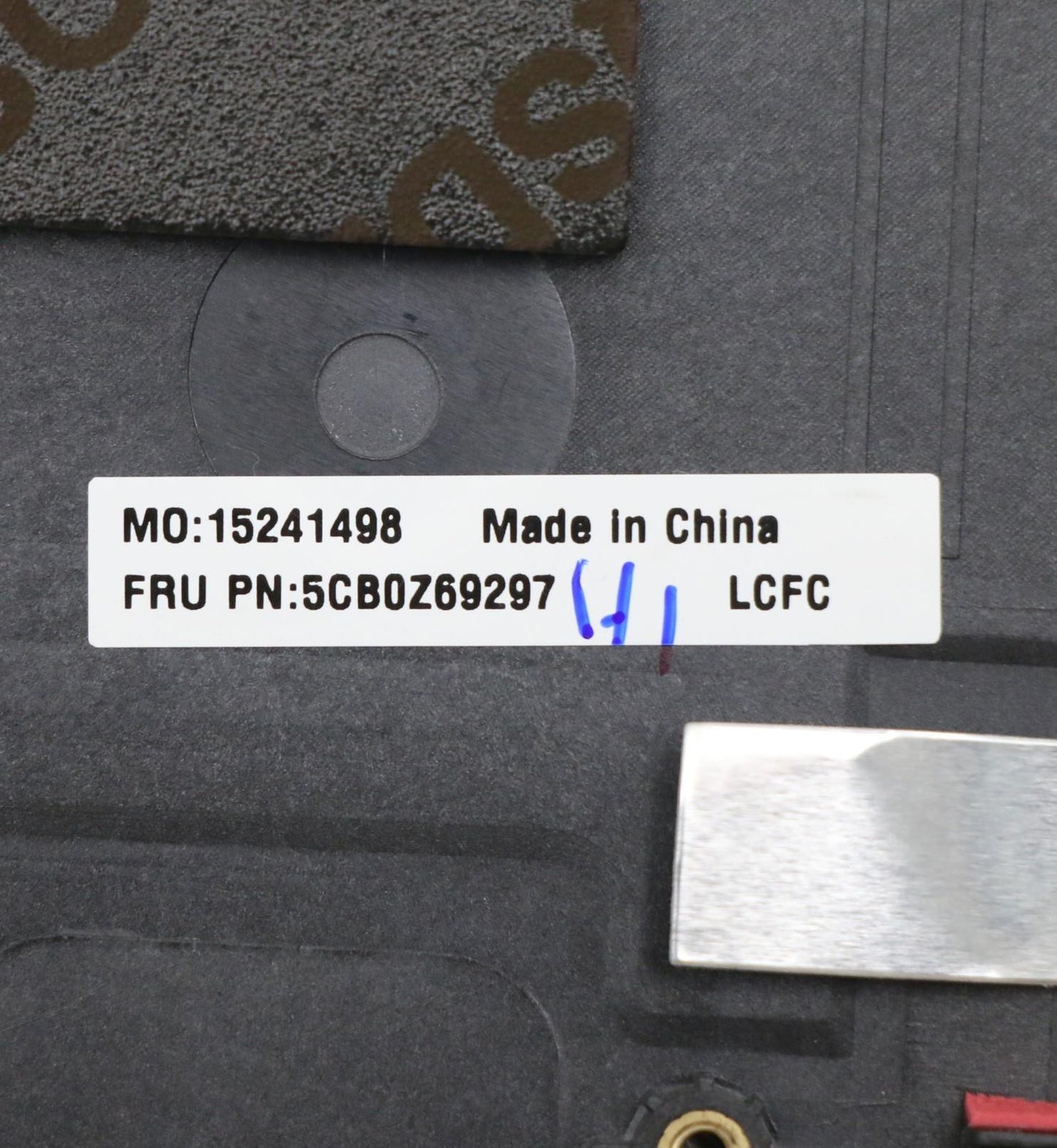 Lenovo A Cover Sub Assembly PPS TP - 5CB0Z69297