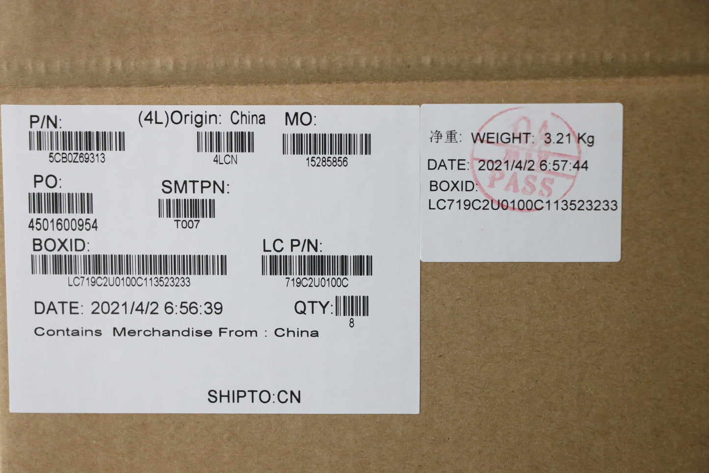 Lenovo Cover Fru C_Cover_Assembly Mga - 5CB0Z69313