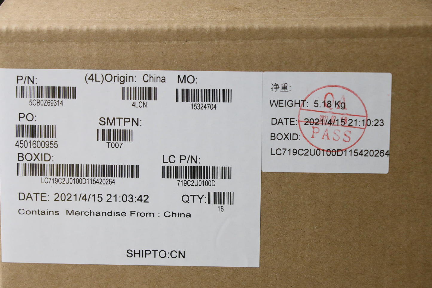 Lenovo Cover Fru Cover C_Cover_Sub_As - 5CB0Z69314