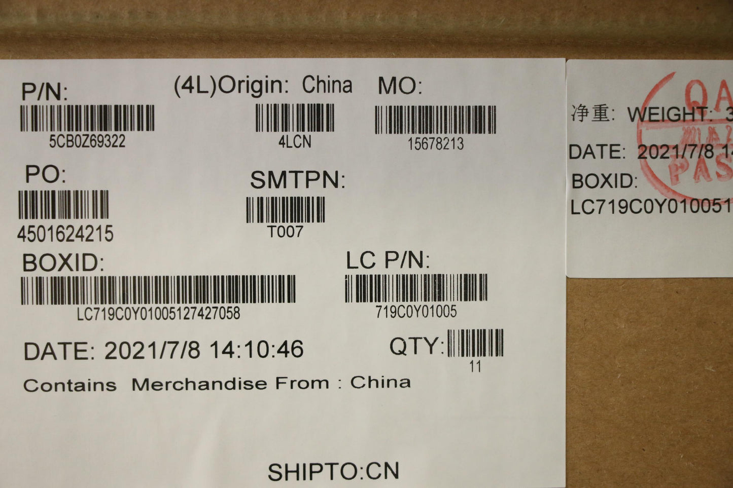 Lenovo A Cover Sub-Assembly - 5CB0Z69322