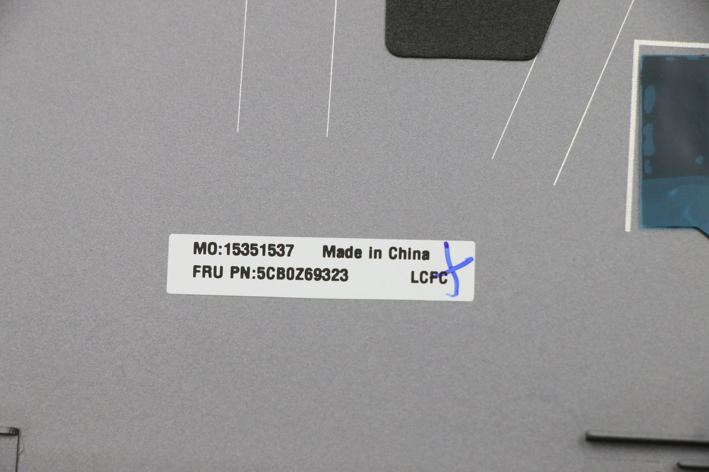 Lenovo A Cover Sub Assembly, Aluminum - 5CB0Z69323