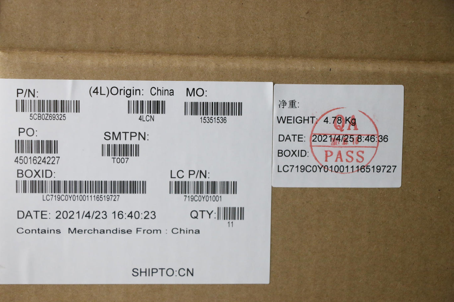 Lenovo Cover Cover A_Cover_Sub_Assy_A - 5CB0Z69325