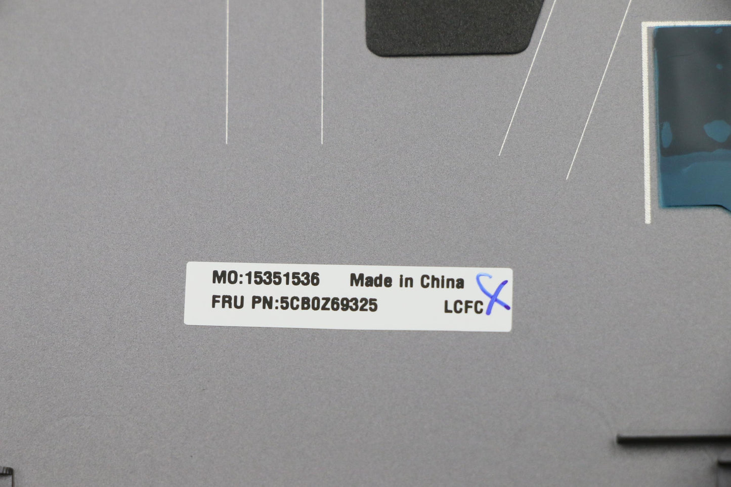 Lenovo Cover Cover A_Cover_Sub_Assy_A - 5CB0Z69325