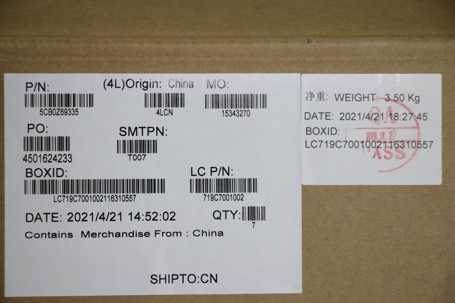 Lenovo Cover D_Cover_Sub_Assy_Al_Sr - 5CB0Z69335