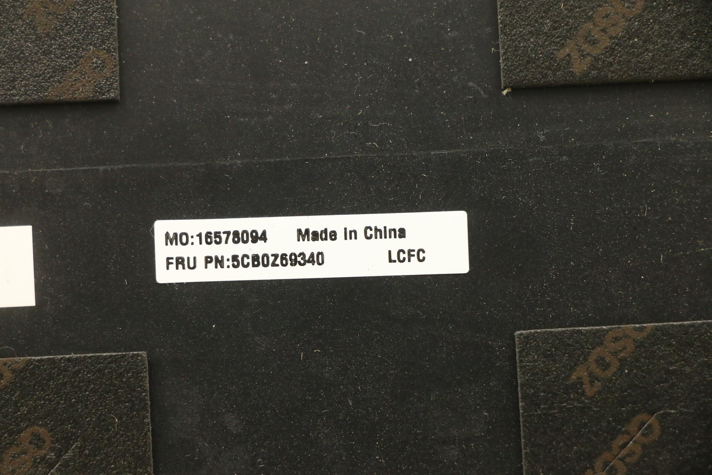 Lenovo Cover Fru Cover A_Cover_Sub_As - 5CB0Z69340