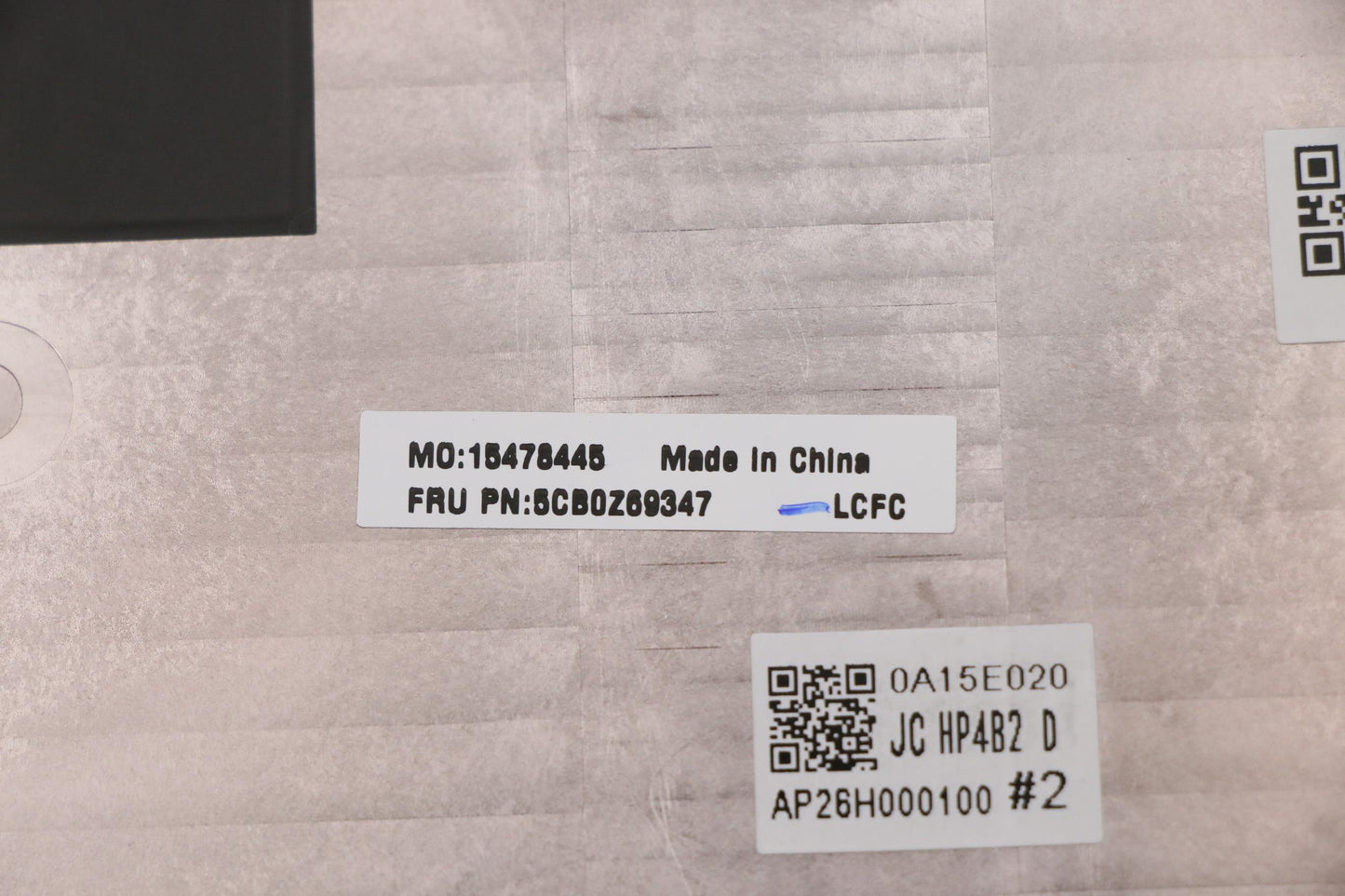 Lenovo Cover Fru Hp4B2_D_Cover_Sub_As - 5CB0Z69347
