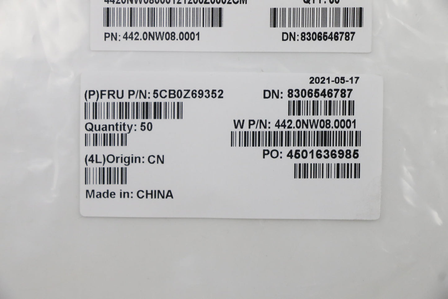 Lenovo Cover Fru Cover Camera Privacy - 5CB0Z69352