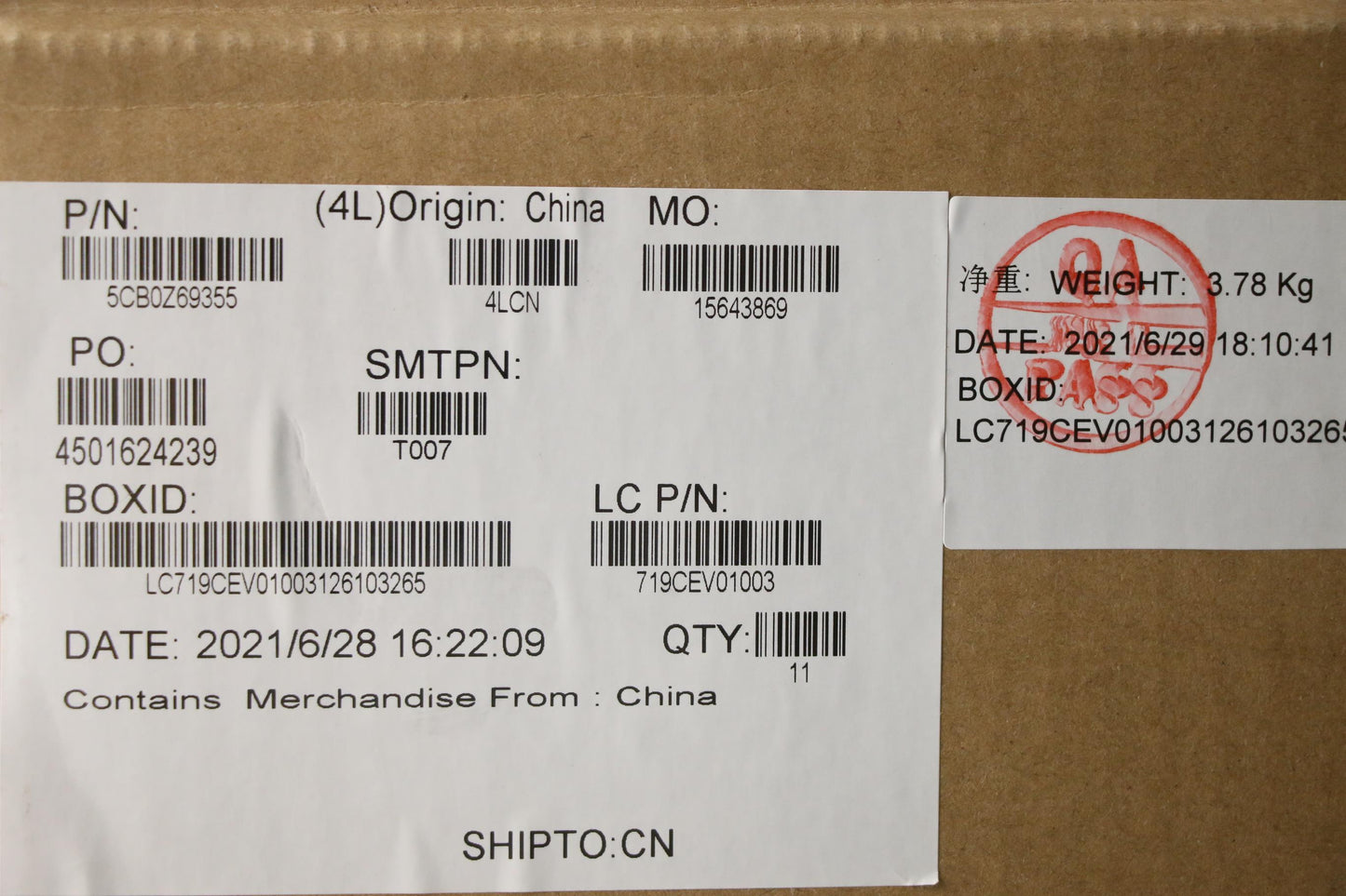 Lenovo Cover, D Cover, WLAN, Storm Grey - 5CB0Z69355