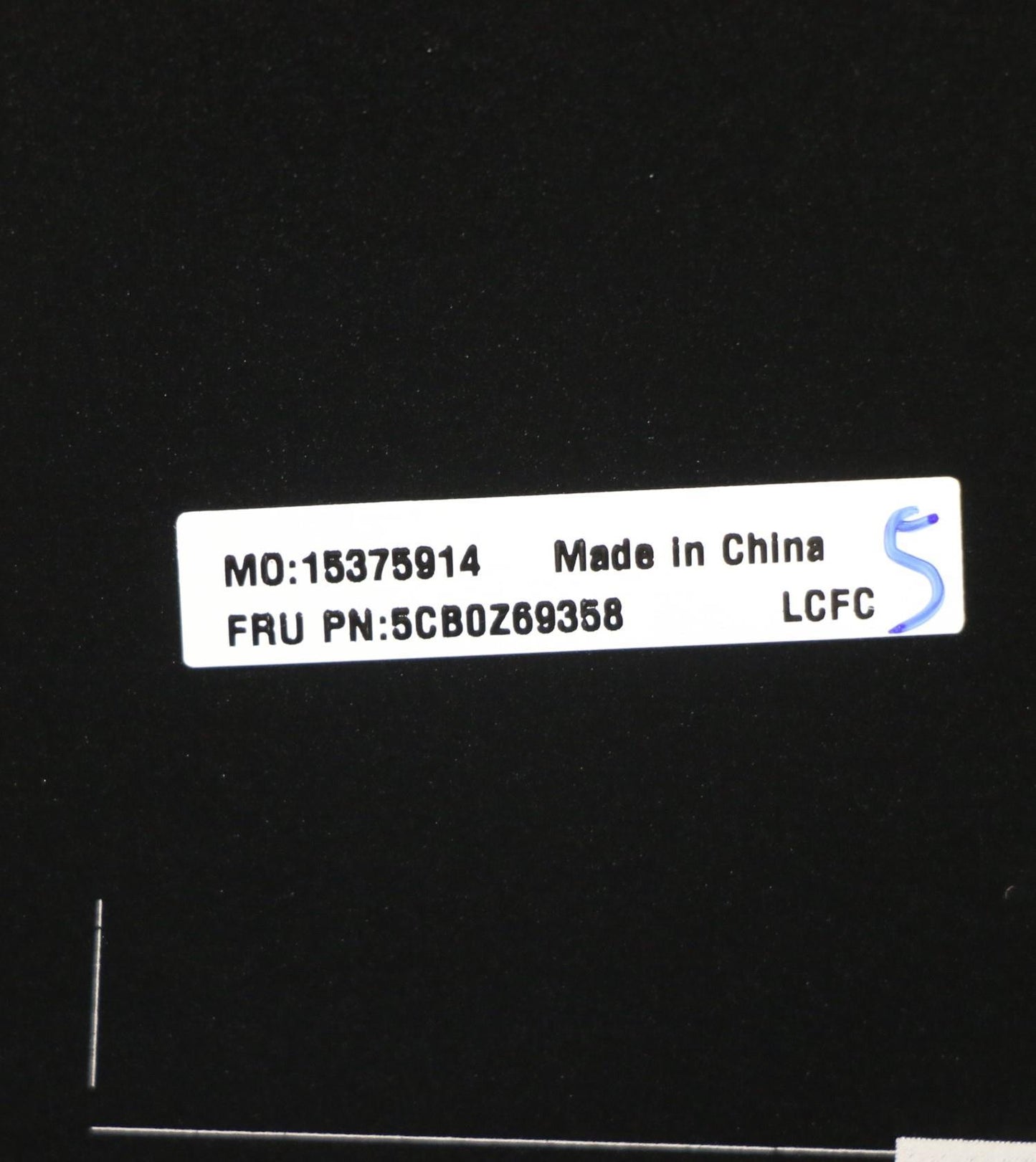 Lenovo Cover Mars2.0 Amd A Cover Assy - 5CB0Z69358