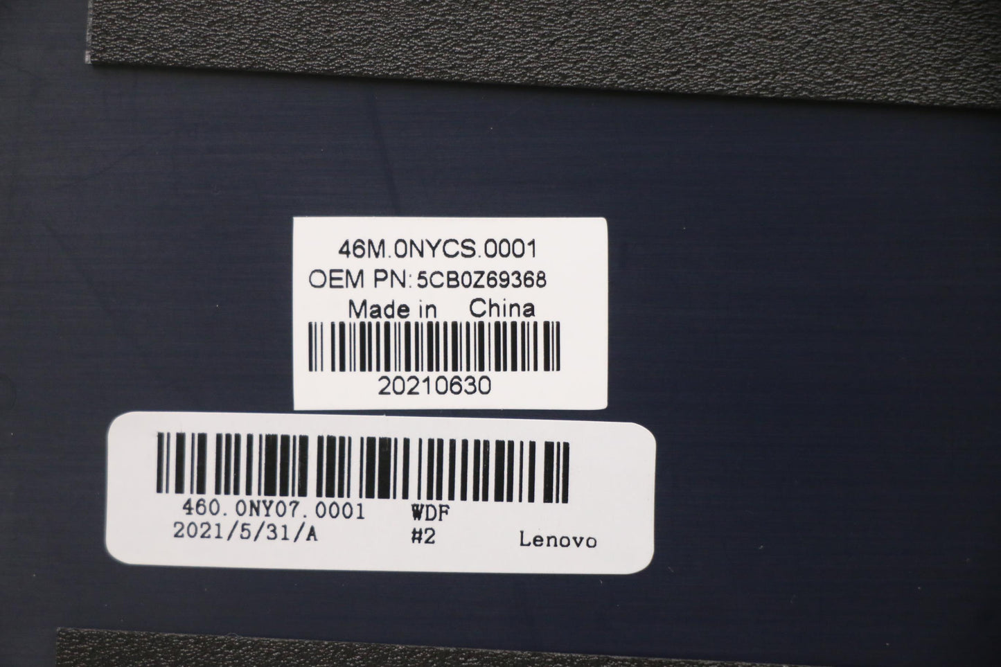 Lenovo A-Cover NOLTE W/WLAN Antenna @ - 5CB0Z69368