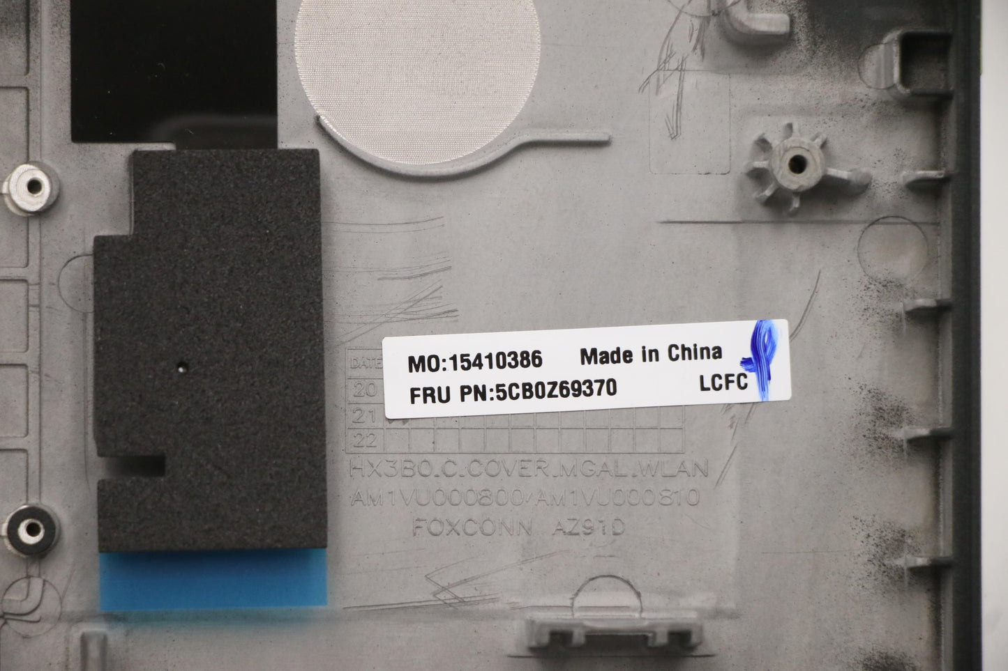 Lenovo C Cover Assembly with WLAN BK MGAL - 5CB0Z69370