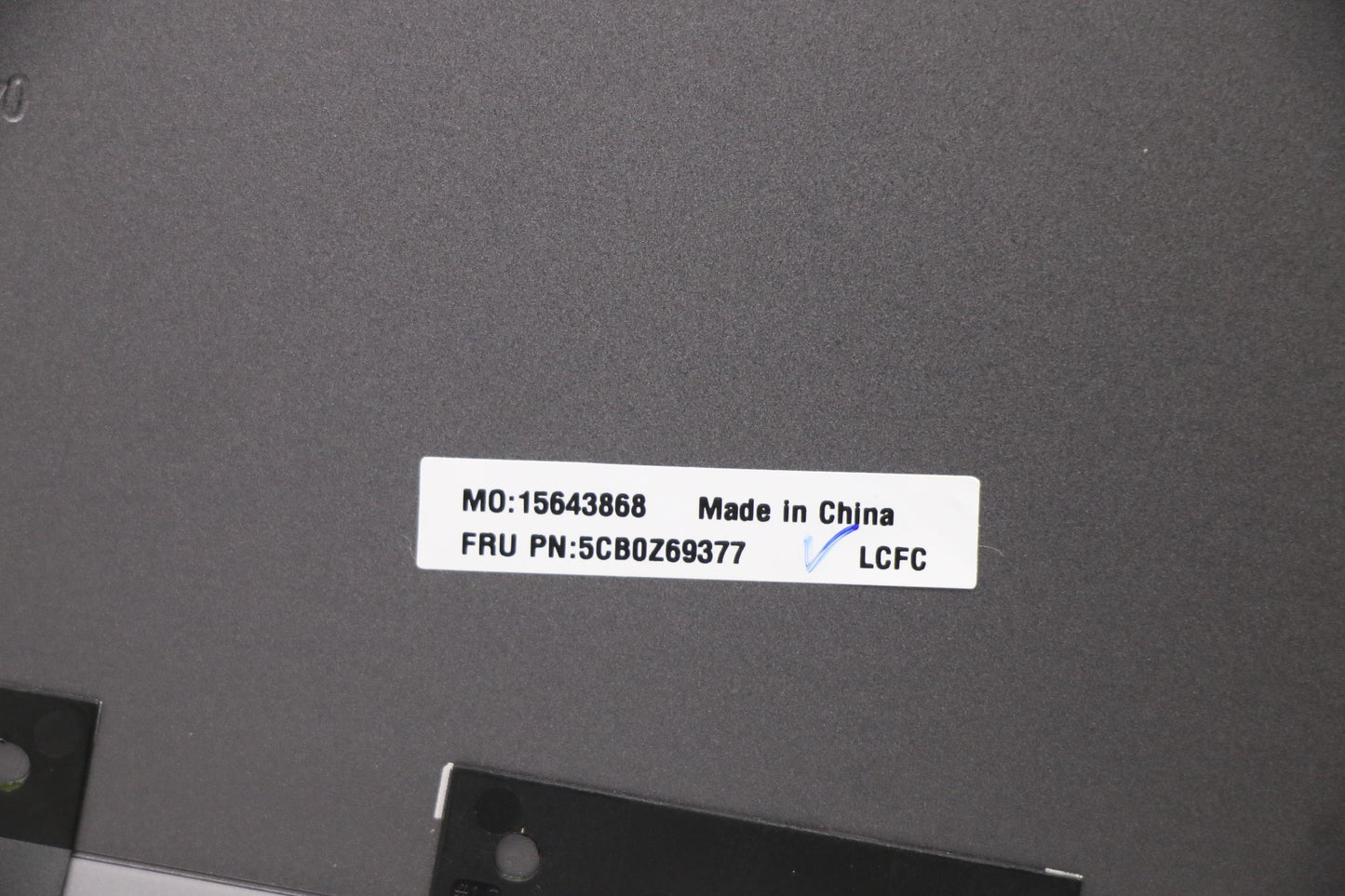 Lenovo Cover Fru D Cover Al Wlan Slv - 5CB0Z69377