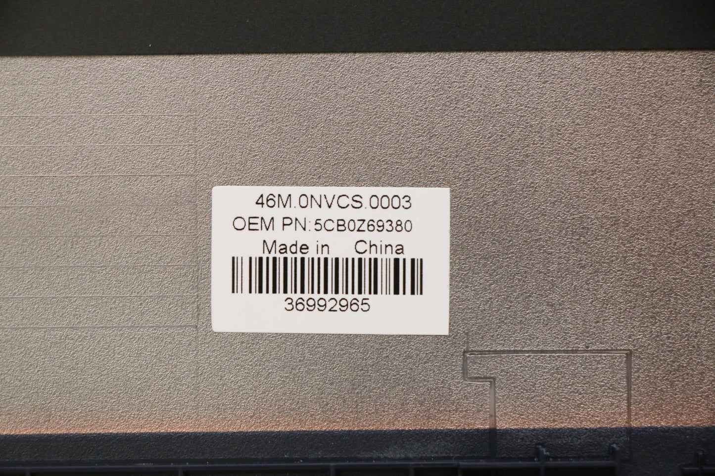 Lenovo Cover Fru Cover Cover,D Cover - 5CB0Z69380