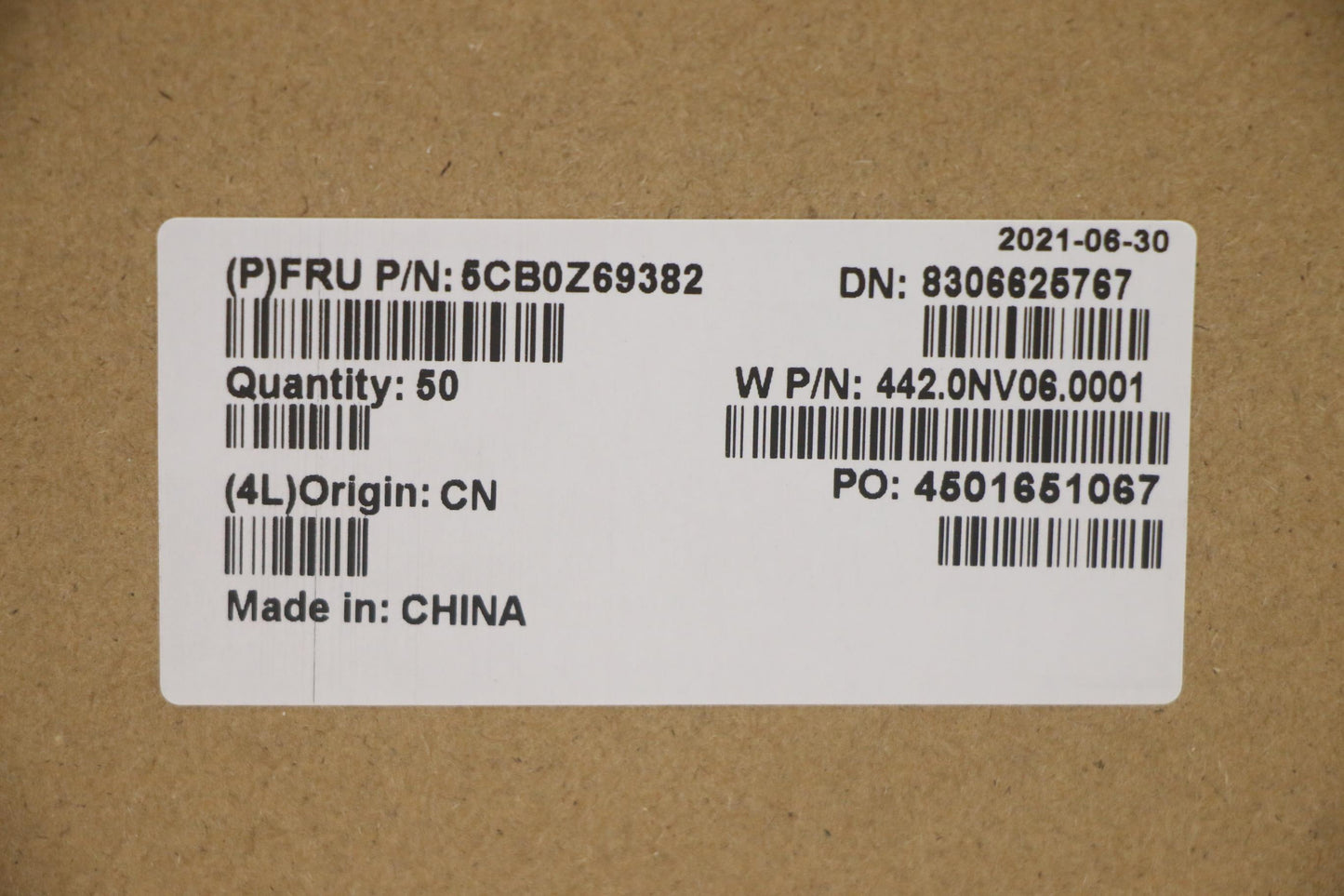 Lenovo Cover Fru Cover Latch,Ccd Shut - 5CB0Z69382