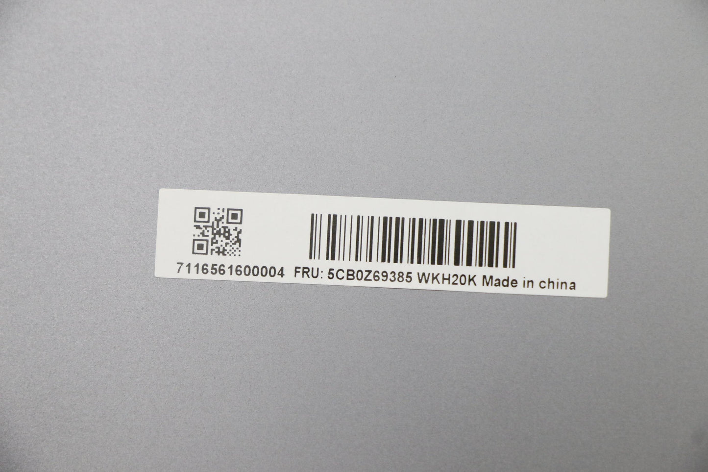 Lenovo A Cover with Removable Tape - 5CB0Z69385