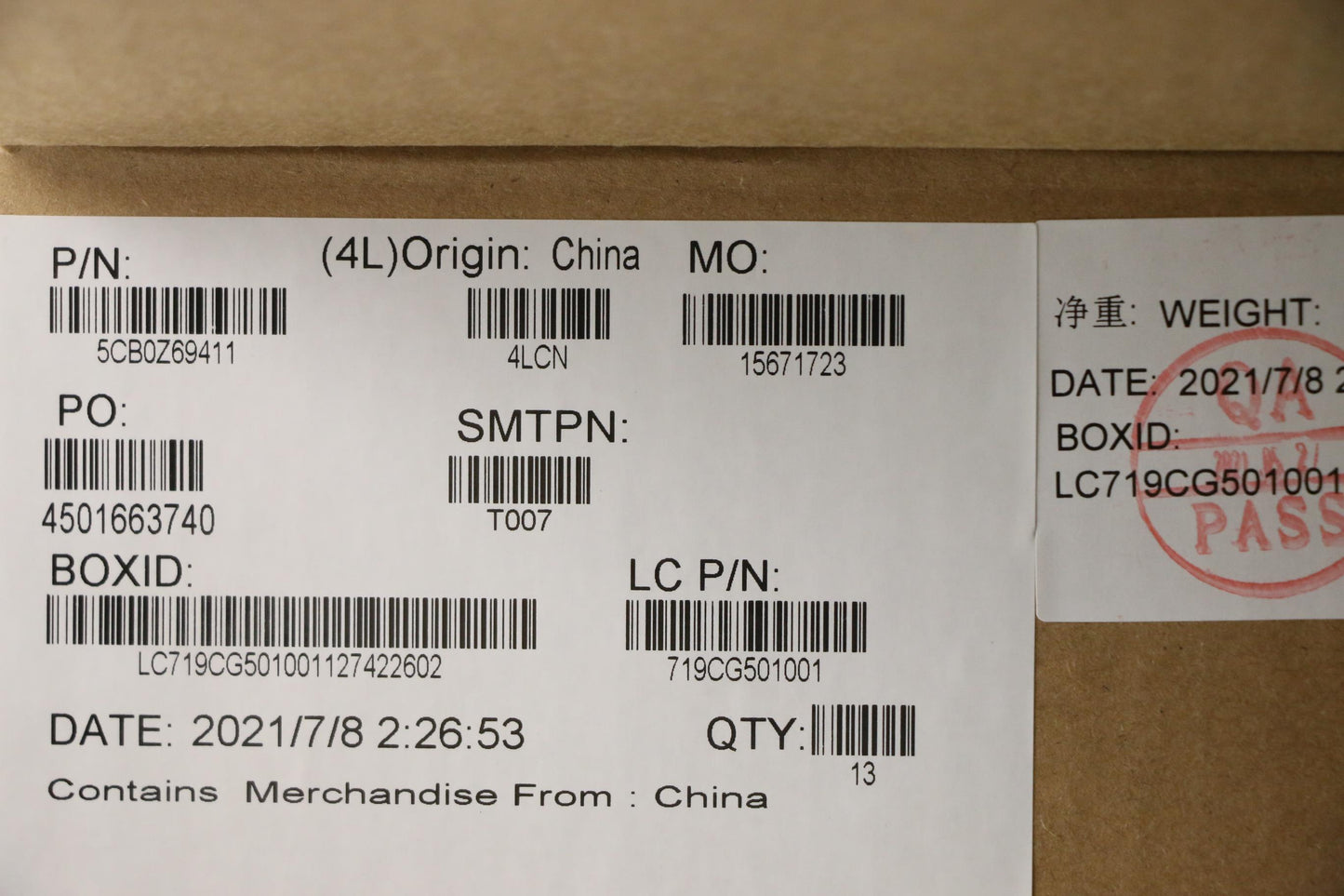 Lenovo Cover D_Cover_Sub_Assy - 5CB0Z69411
