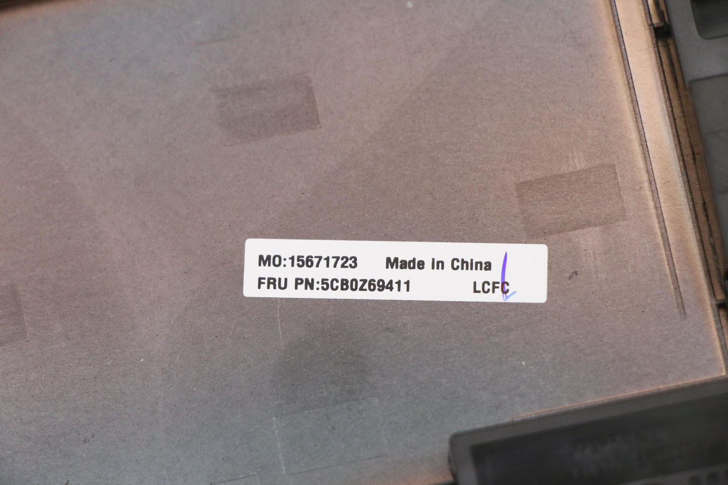 Lenovo Cover D_Cover_Sub_Assy - 5CB0Z69411