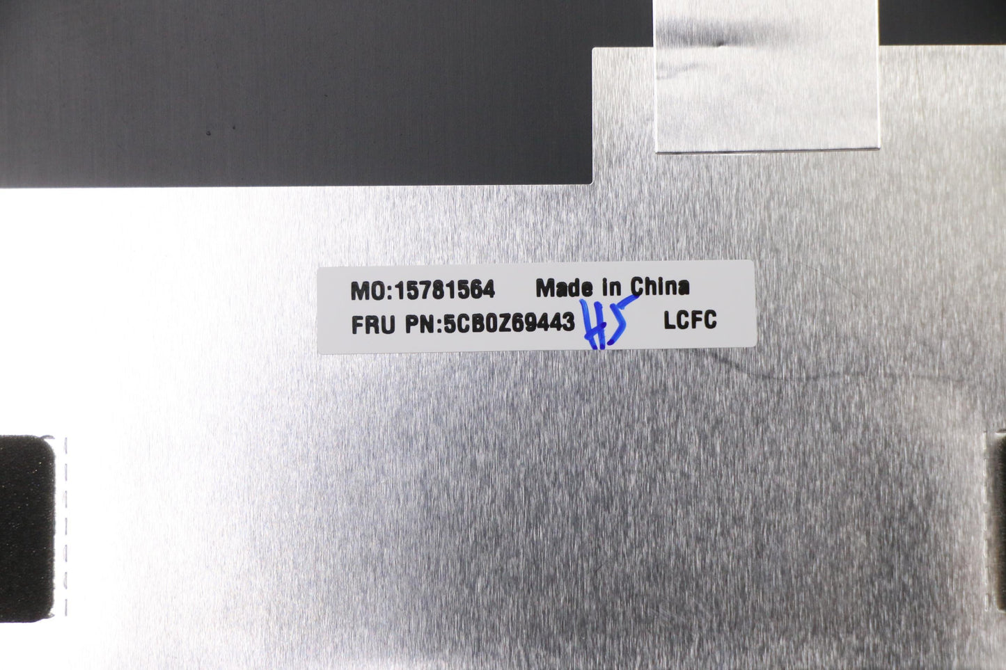 Lenovo Cover A_Cover_Uhd_Sub_Assy - 5CB0Z69443