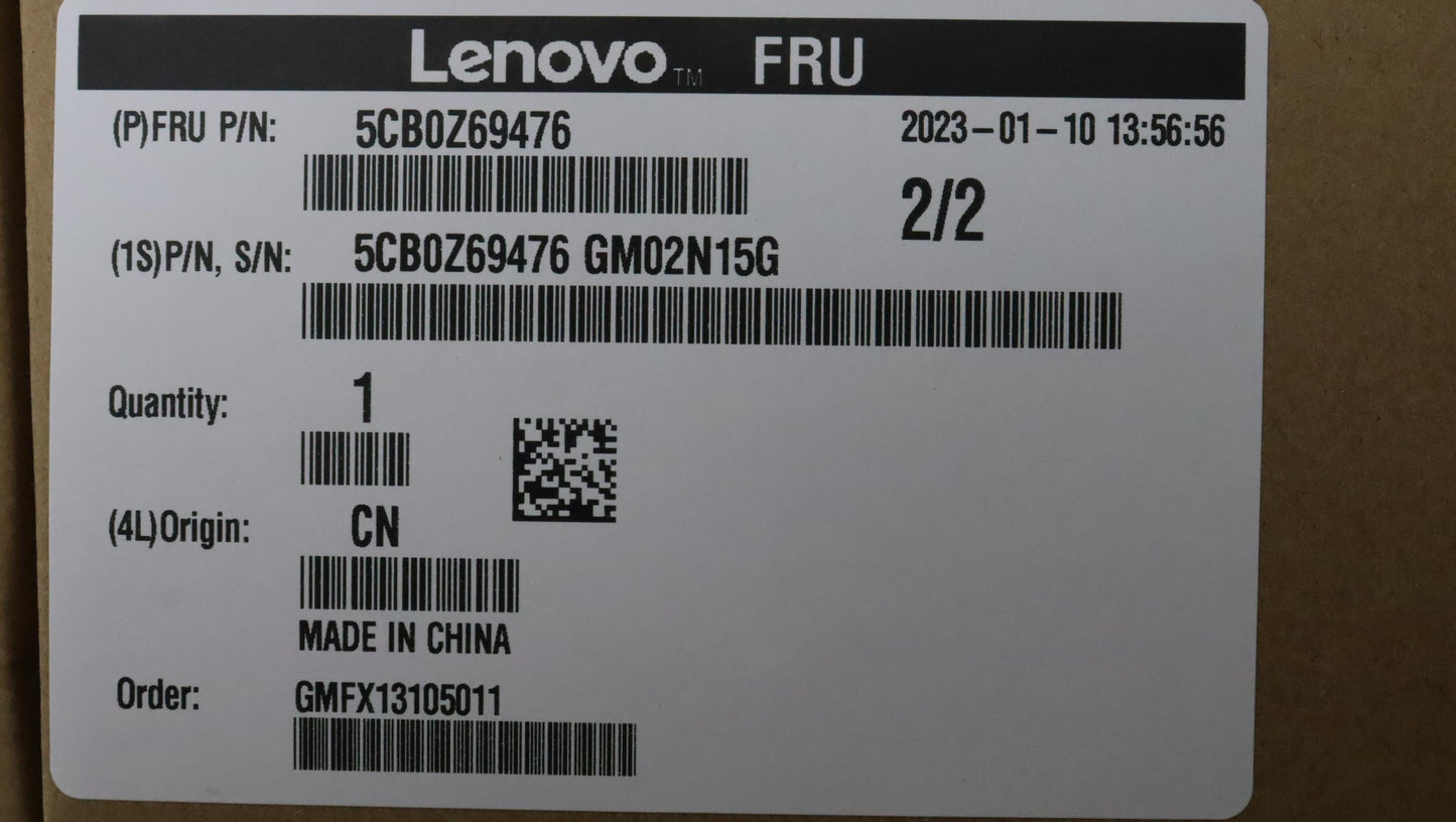 Lenovo Cover C_Cover_Assembly Mgal_Ww - 5CB0Z69476