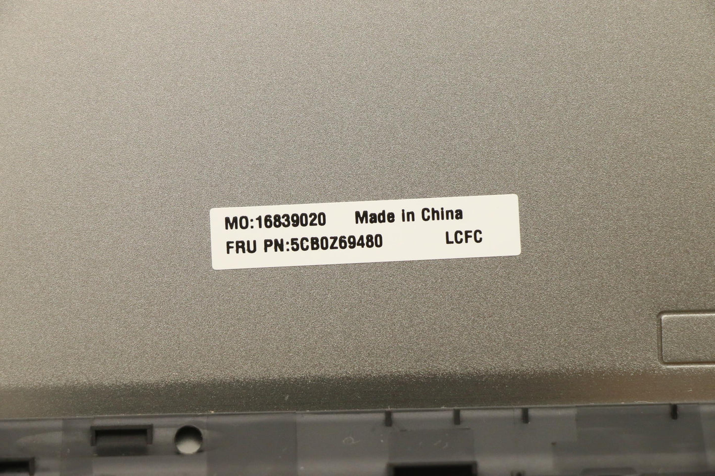 Lenovo D-Cover, Silver - 5CB0Z69480