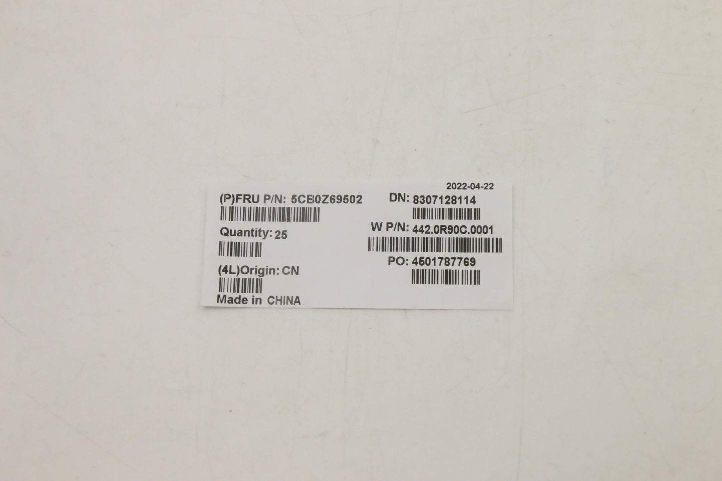 Lenovo Cover Fru Cover Strip Cover 13 - 5CB0Z69502