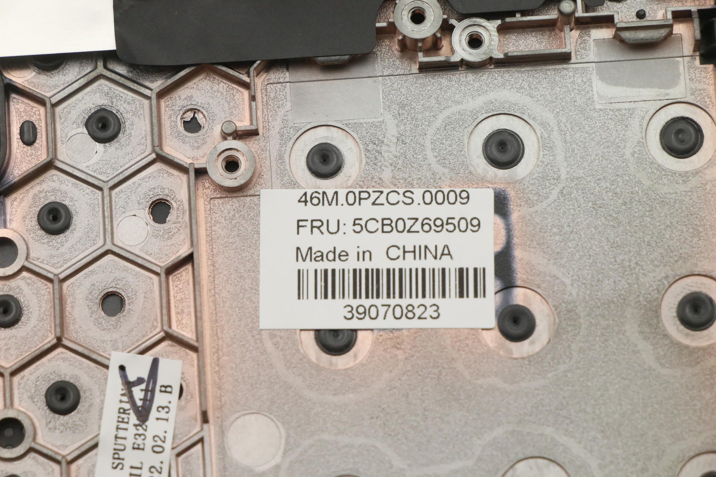 Lenovo C Cover Assembly in Black for Golem Series - 5CB0Z69509