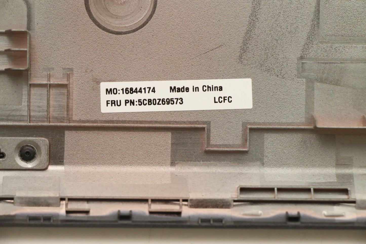 Lenovo Cover Fru P15Sg2_D_Cover_Gray_ - 5CB0Z69573