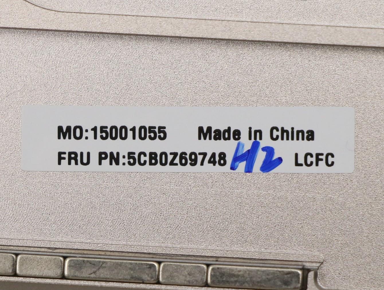 Lenovo Cover Upper Case Asm_Fra/Eng L - 5CB0Z69748